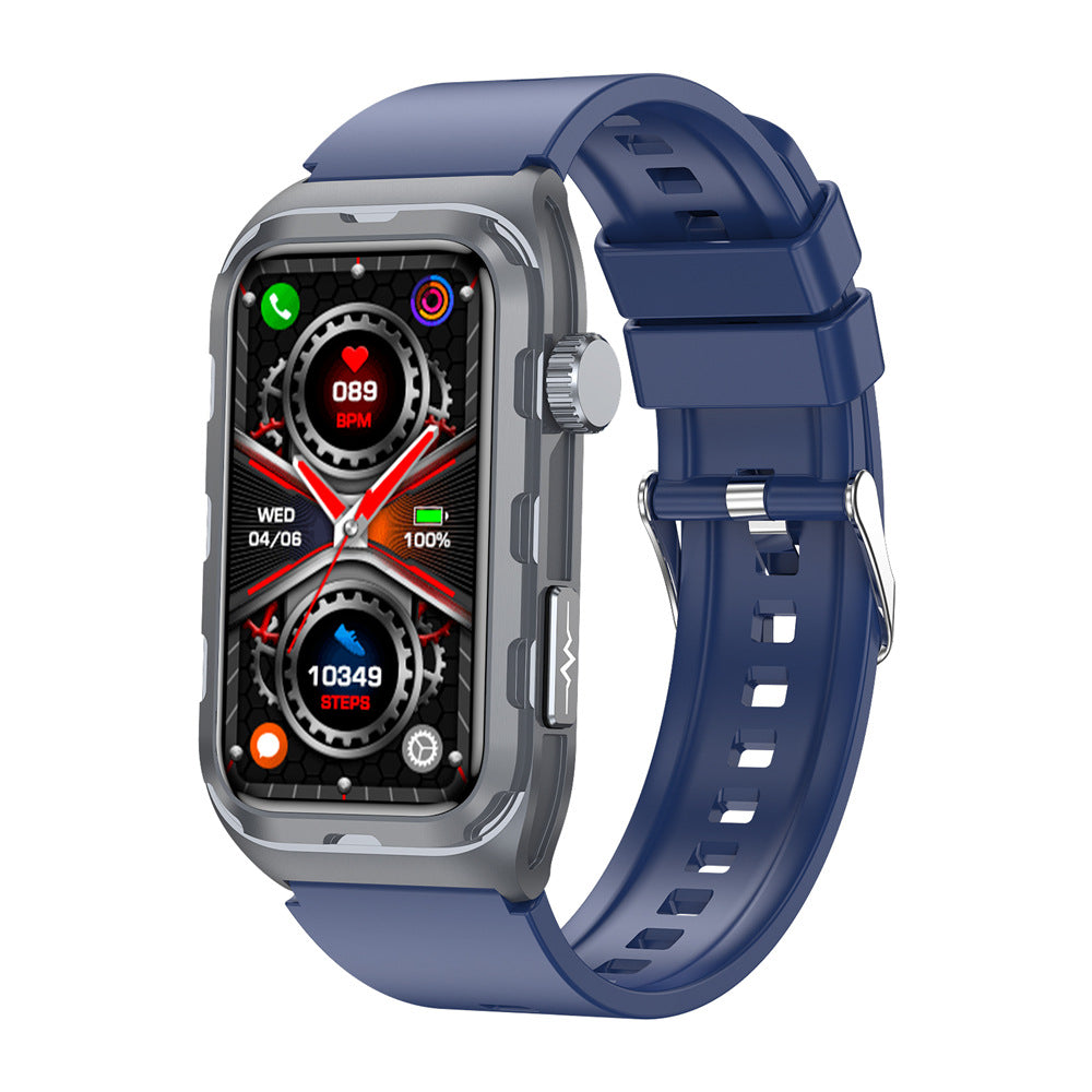 Advanced Health Smartwatch – ECG, Blood Oxygen, Blood Pressure & Temperature Monitoring with HD Touchscreen