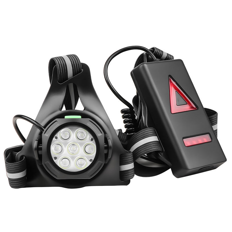 Wearable Chest Light for Running & Cycling – USB Rechargeable, LED Front/Rear, IPX4 Waterproof