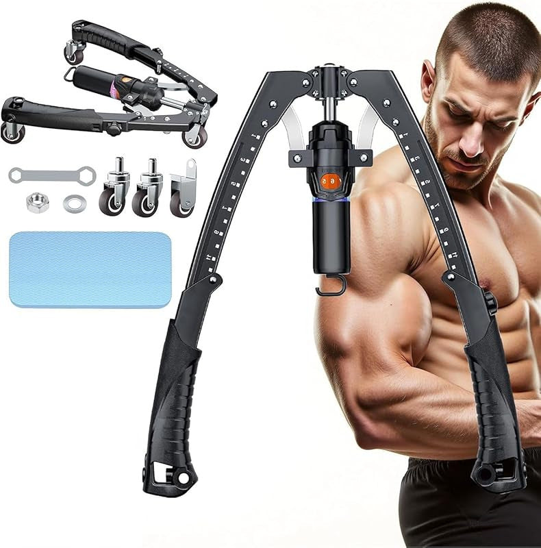 Adjustable arm strength bar