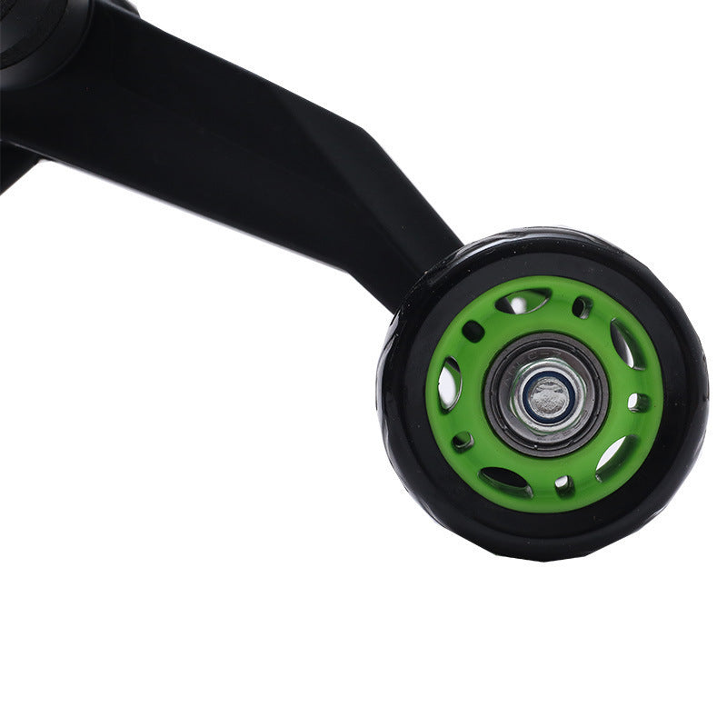 Four-wheel abdominal muscle trainer